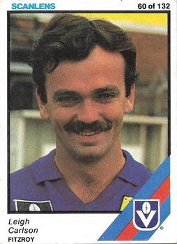 1984 Scanlens VFL #60 Leigh Carlson Front